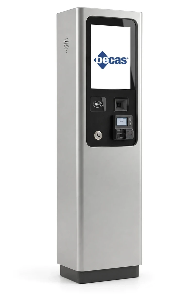 Becas parking pay station