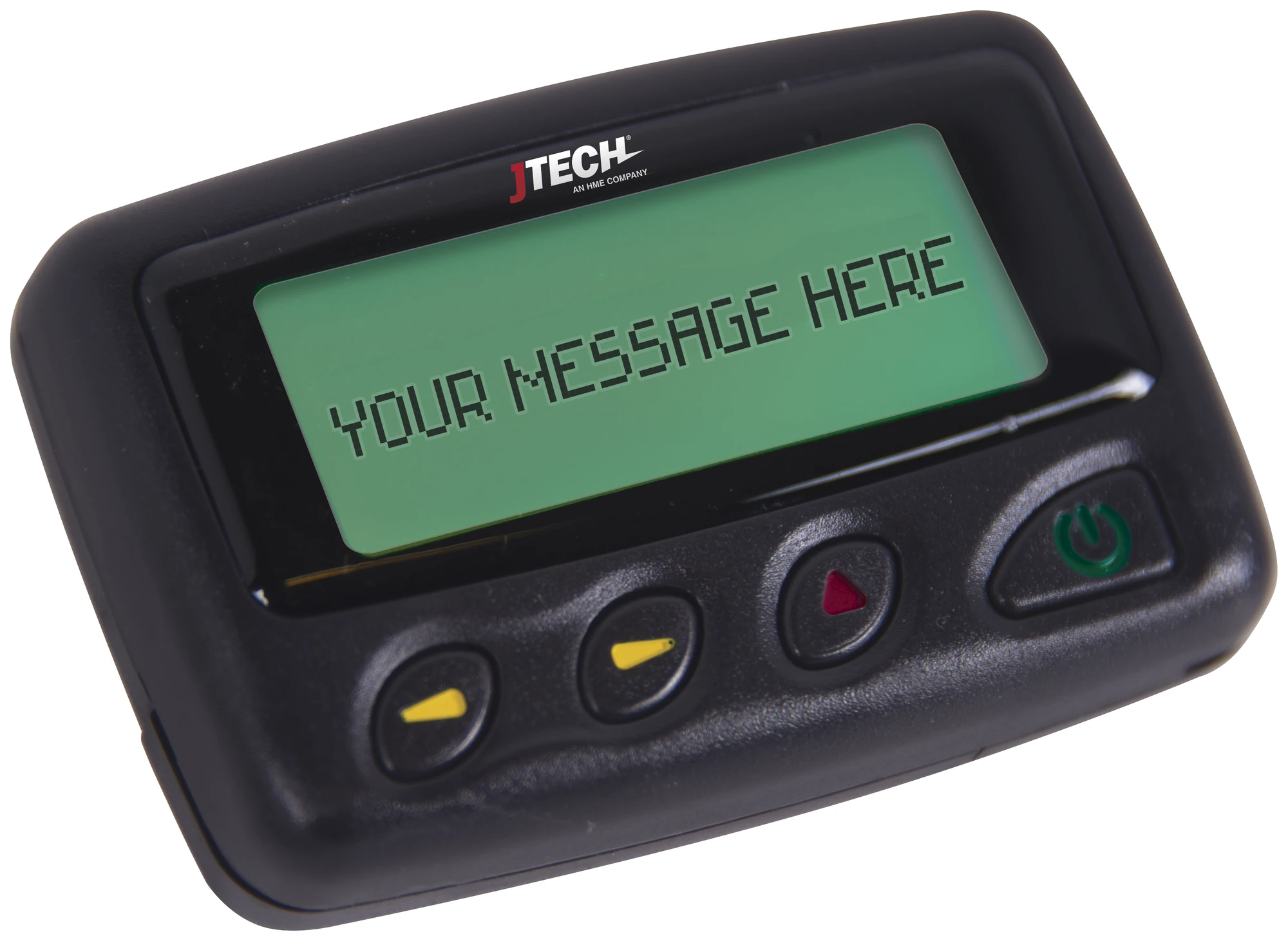 Alphanumeric staff messaging pager