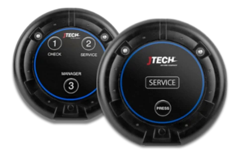 Official JTECH coaster service call buttons